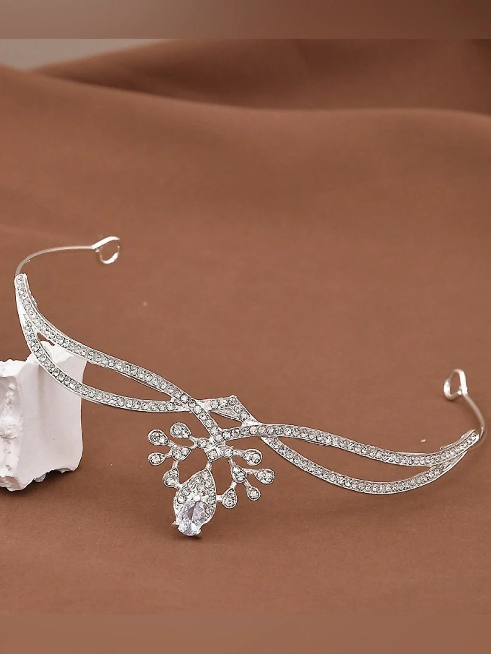 Handmade dazzling silver